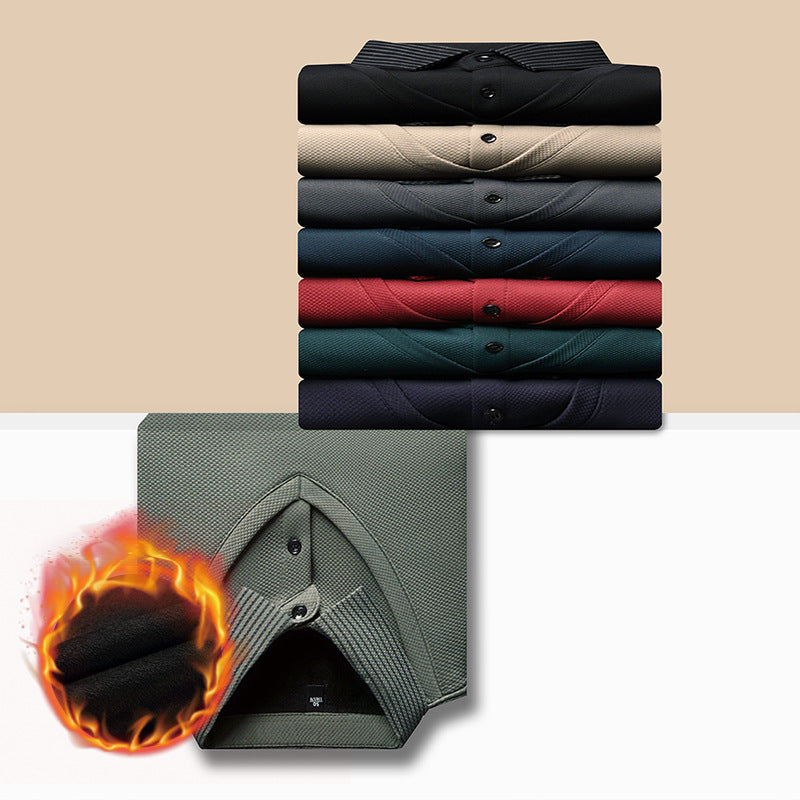 🔥55 % de réduction🔥Chemise à col rayé en faux tweed deux pièces