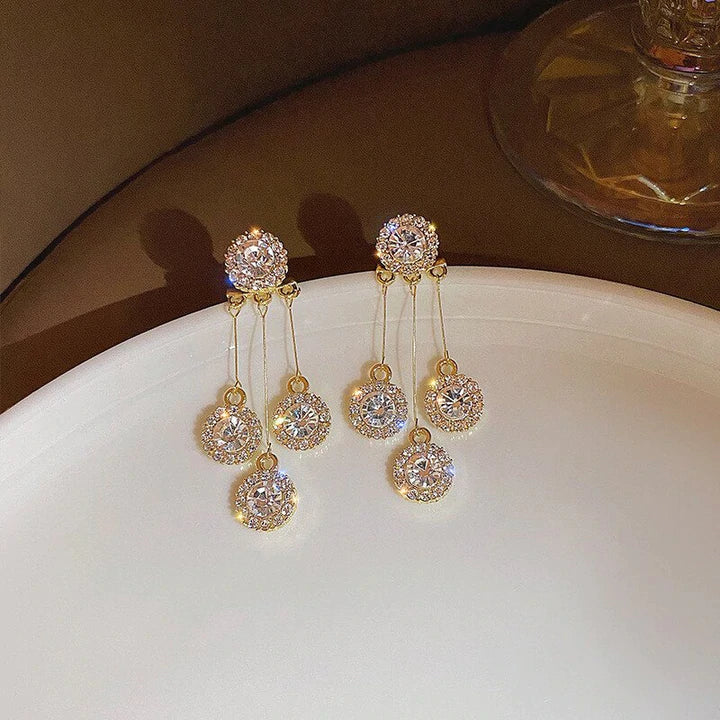 ✨️Soldes du Nouvel An à 53 % de réduction✨️Magnifiques boucles d'oreilles rondes porte-bonheur