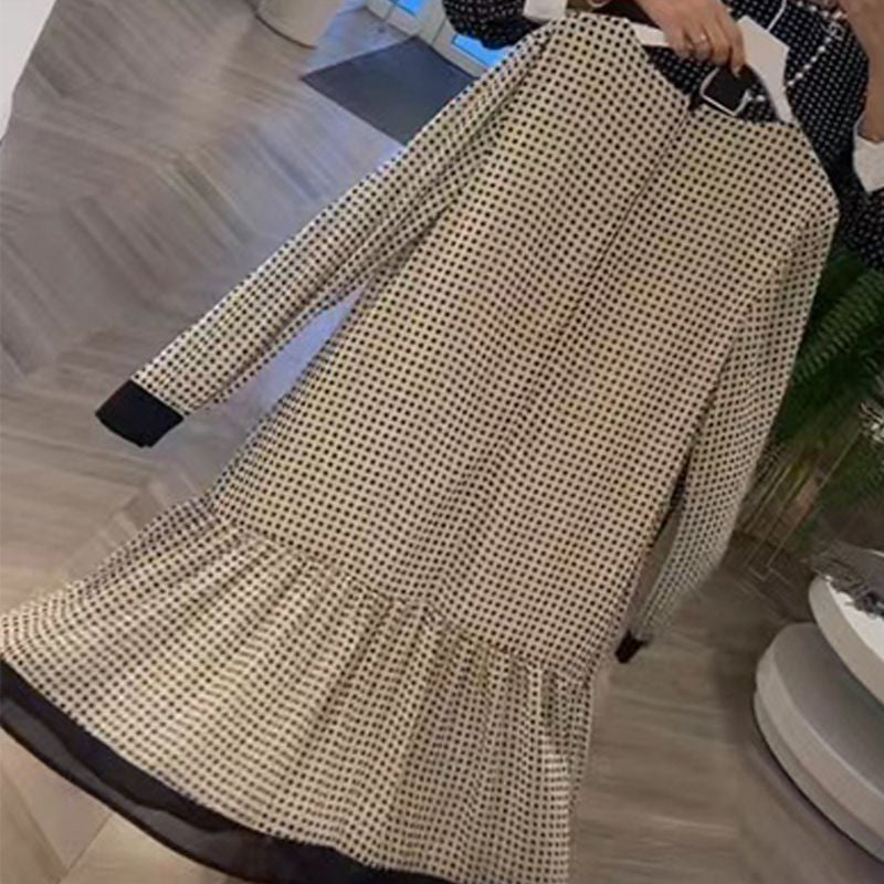 đ Robe Ă©lĂ©gante Ă pois - nouvelle collection, coupe ample Ă pois đ