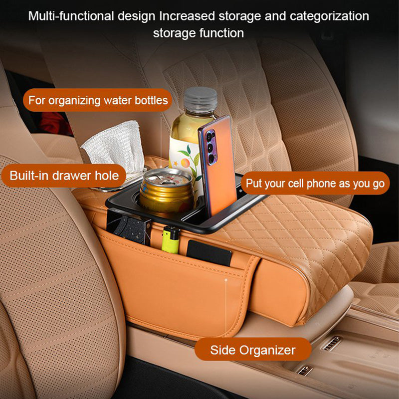🔥Nouveau produit 2025🔥Boîte d'accoudoir multifonctionnelle 4 en 1 pour voiture
