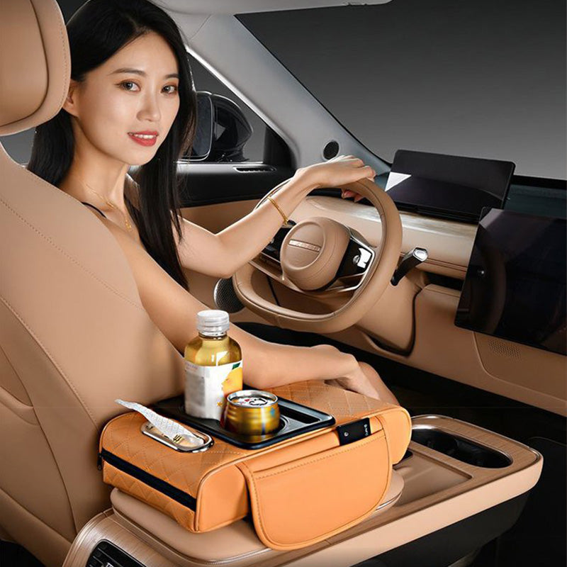 🔥Nouveau produit 2025🔥Boîte d'accoudoir multifonctionnelle 4 en 1 pour voiture