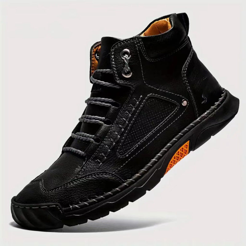 🔥2025 Vente à chaud🔥 Bottes plates confortables pour hommes, cousues à la main et de haute qualité 🛡️fiable✅️