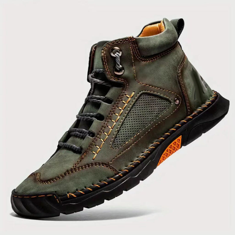 🔥2025 Vente à chaud🔥 Bottes plates confortables pour hommes, cousues à la main et de haute qualité 🛡️fiable✅️