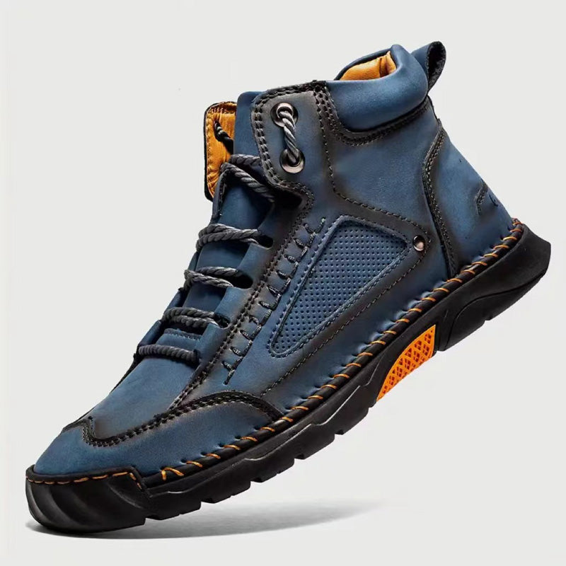 🔥2025 Vente à chaud🔥 Bottes plates confortables pour hommes, cousues à la main et de haute qualité 🛡️fiable✅️