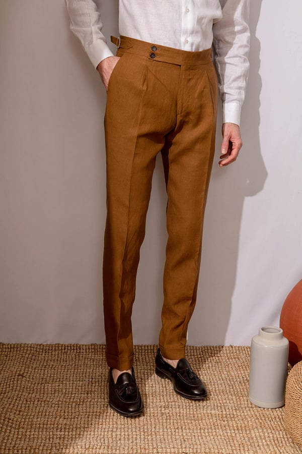 👖Nouveaux classiques 2025👔Pantalon décontracté droit uni pour homme(🔥55% de réduction)