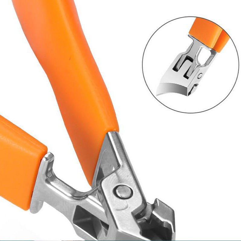 🎅Achetez-en 1 obtenez-en 1 gratuitement🎉Coupe-ongles incliné à large ouverture de mâchoire et anti-éclaboussures