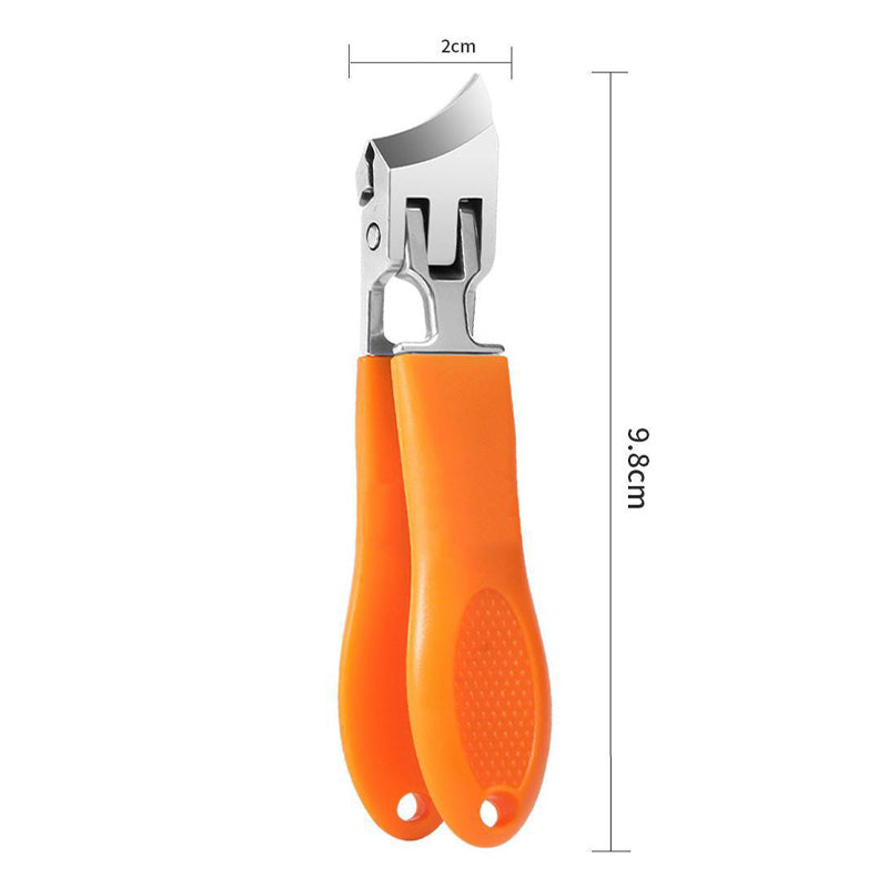 🎅Achetez-en 1 obtenez-en 1 gratuitement🎉Coupe-ongles incliné à large ouverture de mâchoire et anti-éclaboussures