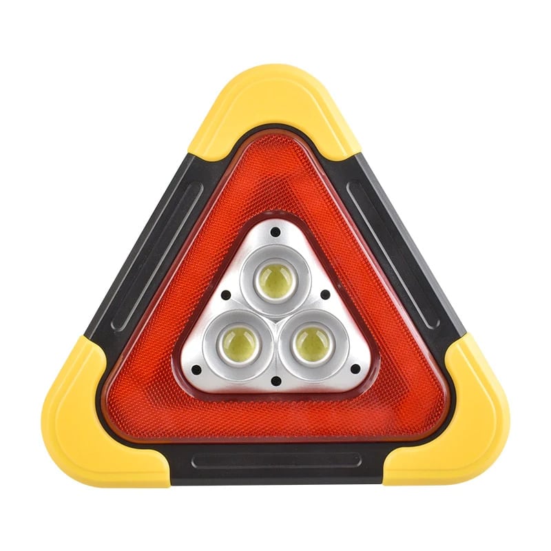 🚗Grande promotion - 55% de réduction🆘3-EN-1 Lampe de Signalisation d'Urgence Solaire Triangulaire pour le Bord de Route✨