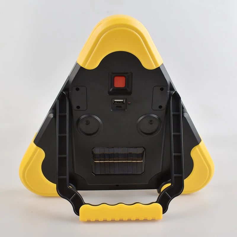 🚗Grande promotion - 55% de réduction🆘3-EN-1 Lampe de Signalisation d'Urgence Solaire Triangulaire pour le Bord de Route✨