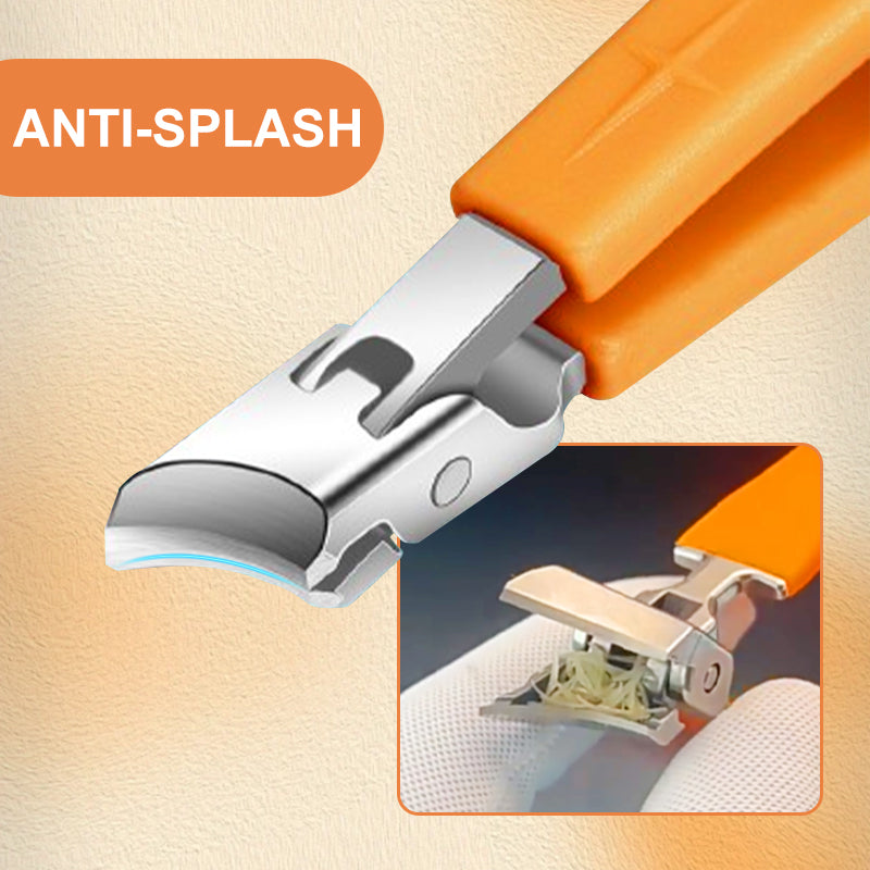 🔥50% de réduction🔥Ensemble de coupe-ongles anti-éclaboussures durable et pratique