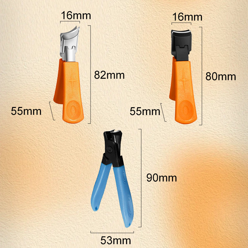 🔥50% de réduction🔥Ensemble de coupe-ongles anti-éclaboussures durable et pratique