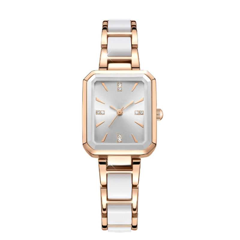 ✨50% de réduction✨2025 New Styles⌚Montre à quartz rectangulaire de luxe élégante pour femmes
