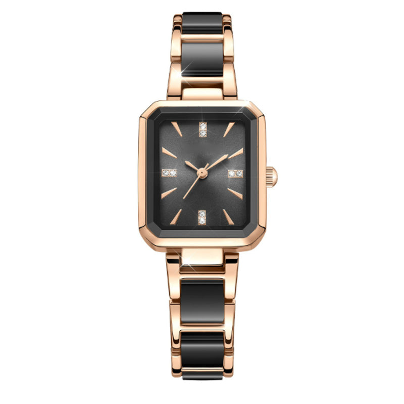 ✨50% de réduction✨2025 New Styles⌚Montre à quartz rectangulaire de luxe élégante pour femmes