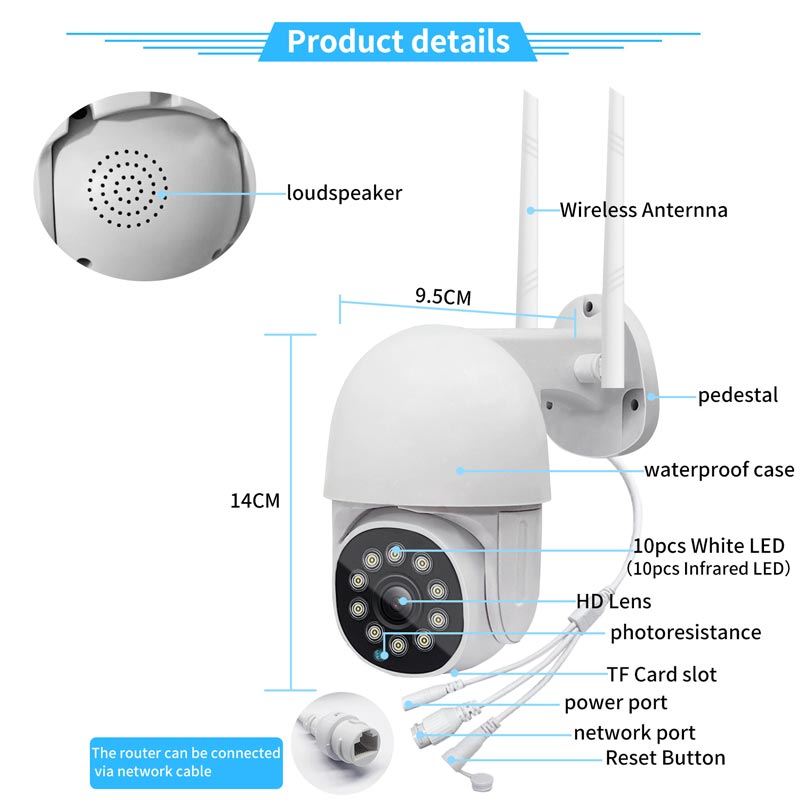 đ„55% de rĂ©ductionđ„Livraison Gratuite-Kit de camĂ©ra de surveillance sans fil intelligente