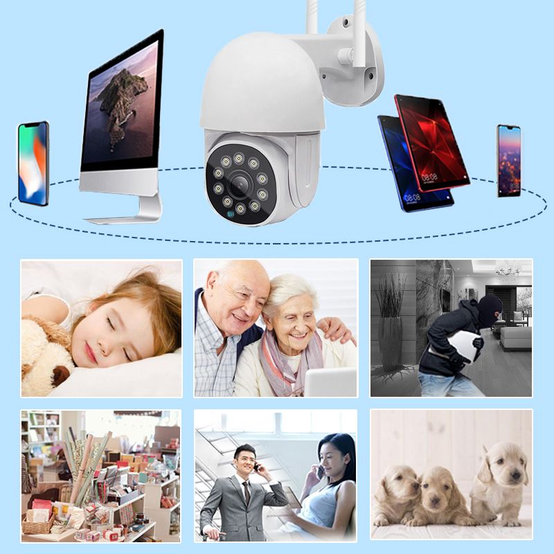 đ„55% de rĂ©ductionđ„Livraison Gratuite-Kit de camĂ©ra de surveillance sans fil intelligente