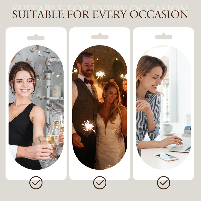 ✨️50% de réduction✨️Boucles d'oreilles pendantes élégantes et légères en fausses perles
