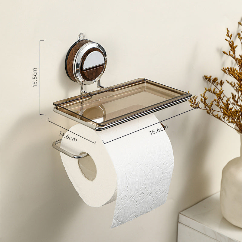 đ„DurĂ©e limitĂ©e 55 % de rĂ©ductionđ„Porte-papier hygiĂ©nique sans trous avec Ă©tagĂšre
