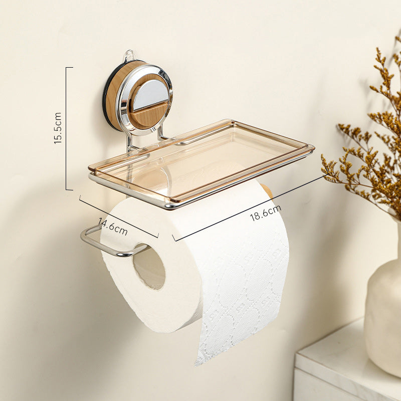 đ„DurĂ©e limitĂ©e 55 % de rĂ©ductionđ„Porte-papier hygiĂ©nique sans trous avec Ă©tagĂšre