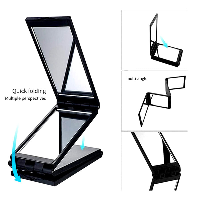Miroir Pliable Multi-Angles pour Se Couper les Cheveux - Vue Arrière de la Tête Disponible