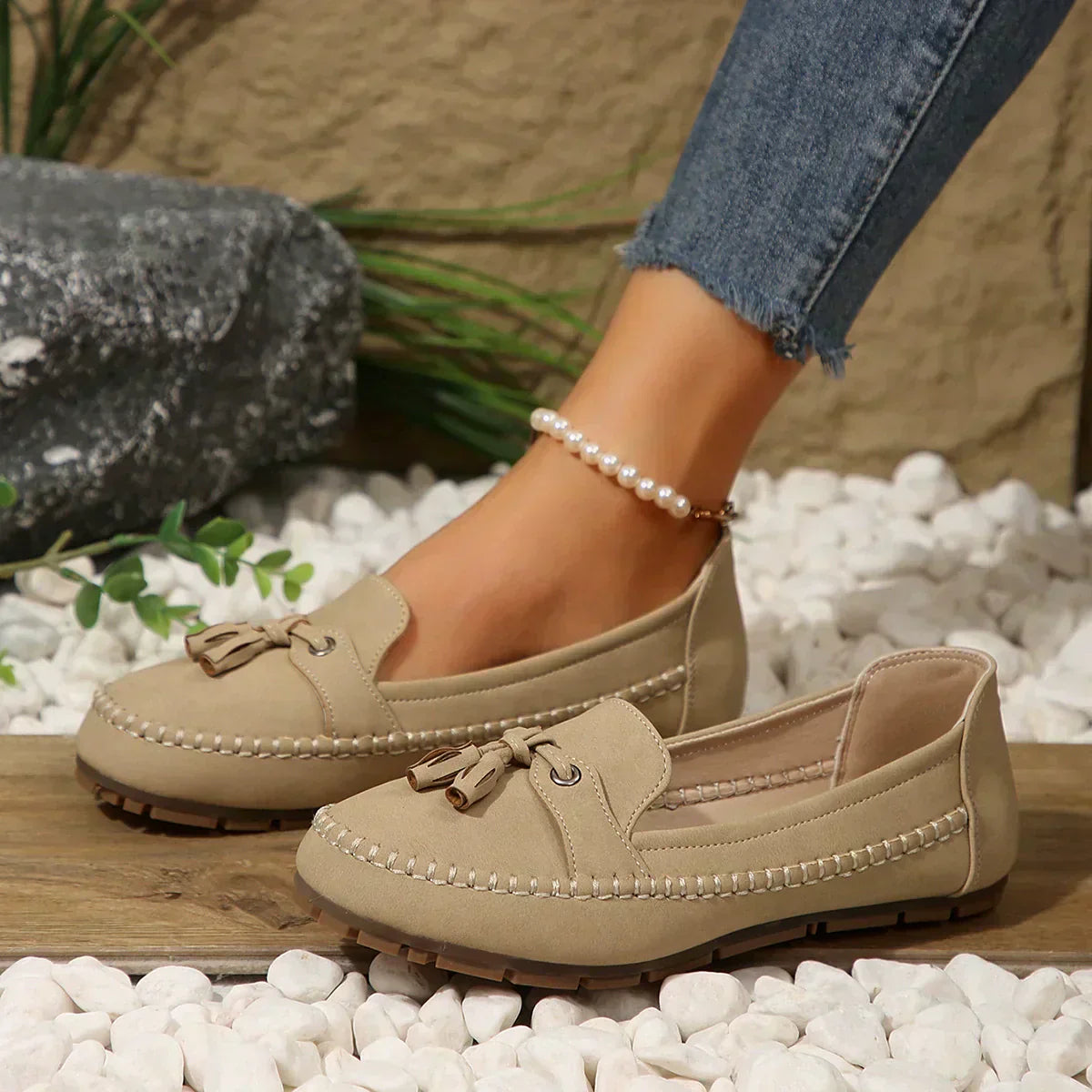 🔥Journée de la femme - 53% de réduction🔥Confortables mocassins vintage pour femmes