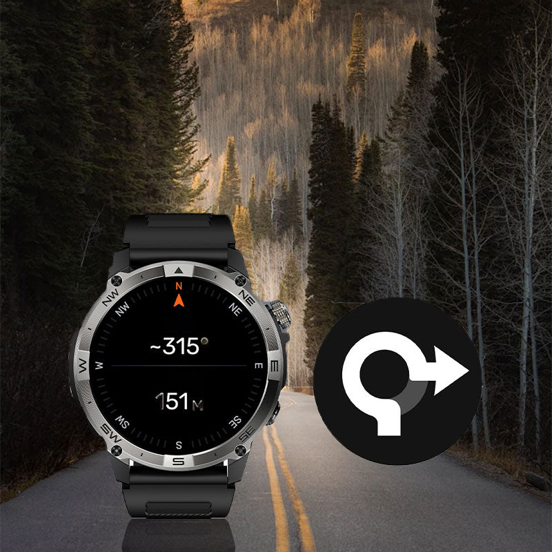 🔥50 % de réduction🔥Montre de fitness Bluetooth intelligente pour l'extérieur (Livraison gratuite)