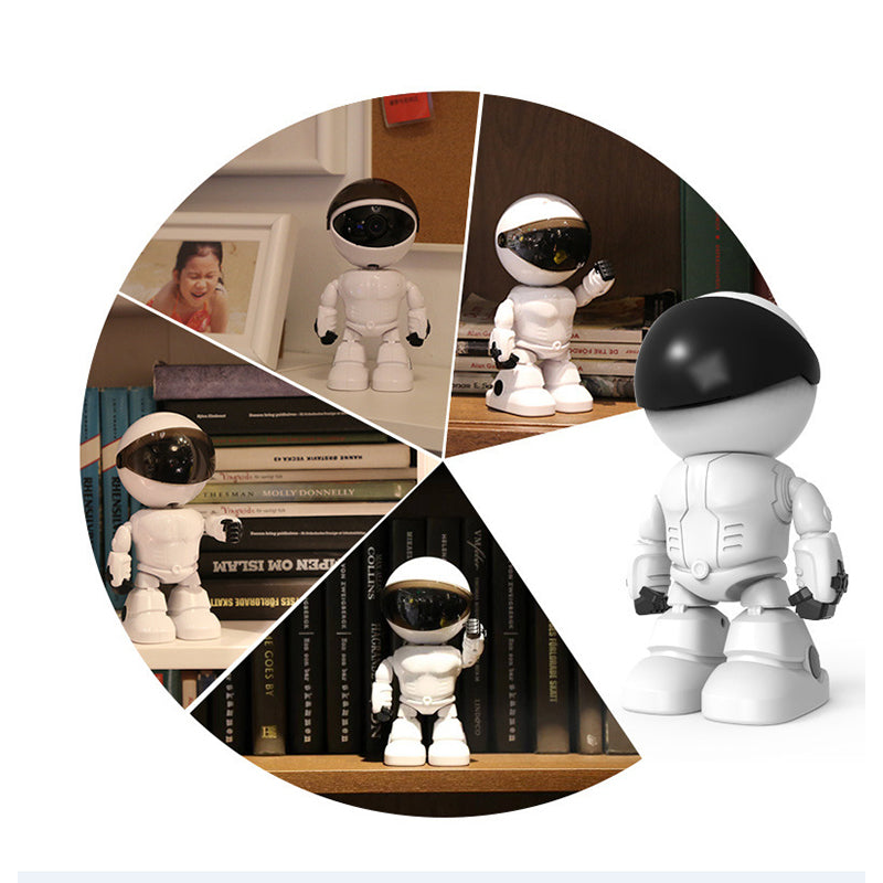đ„Super valeur 55% de rĂ©ductionđ„CamĂ©ra en Forme de Robot IntĂ©rieur Sans Fil avec DĂ©tection de MouvementăLivraison gratuiteă