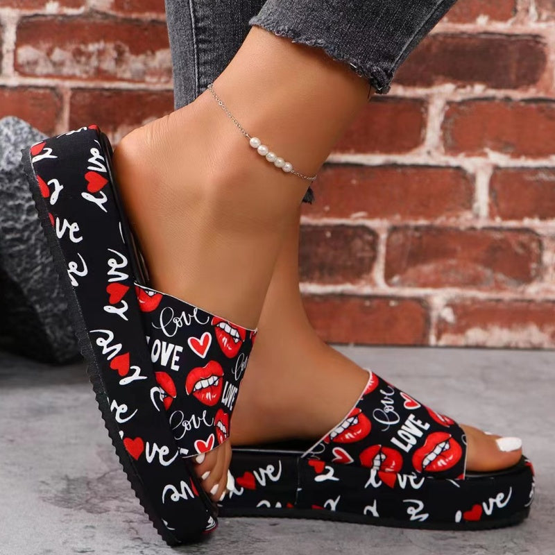 🦋Chaussons à plateforme antidérapants et absorbant la transpiration🔥