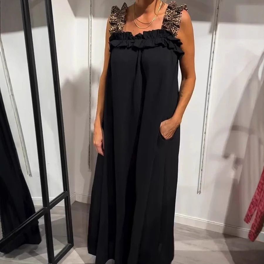 🔥Soldes d'été🔥Robe maxi sans manches décontractée avec poches(53 % de réduction)