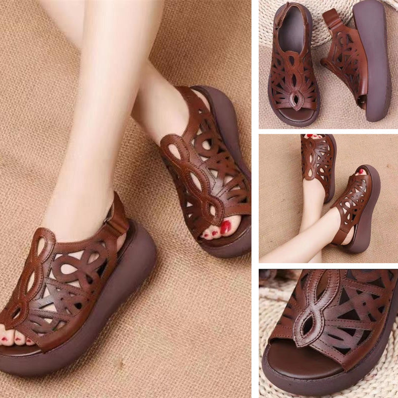 👣Sandales légères et décontractées à découpes pour femmes(🔥50 % de réduction)
