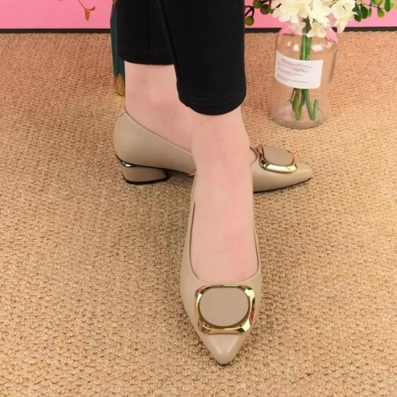 đ Chaussures Ă talon bas et Ă bout pointu pour femmes(đ„53% de rĂ©duction)