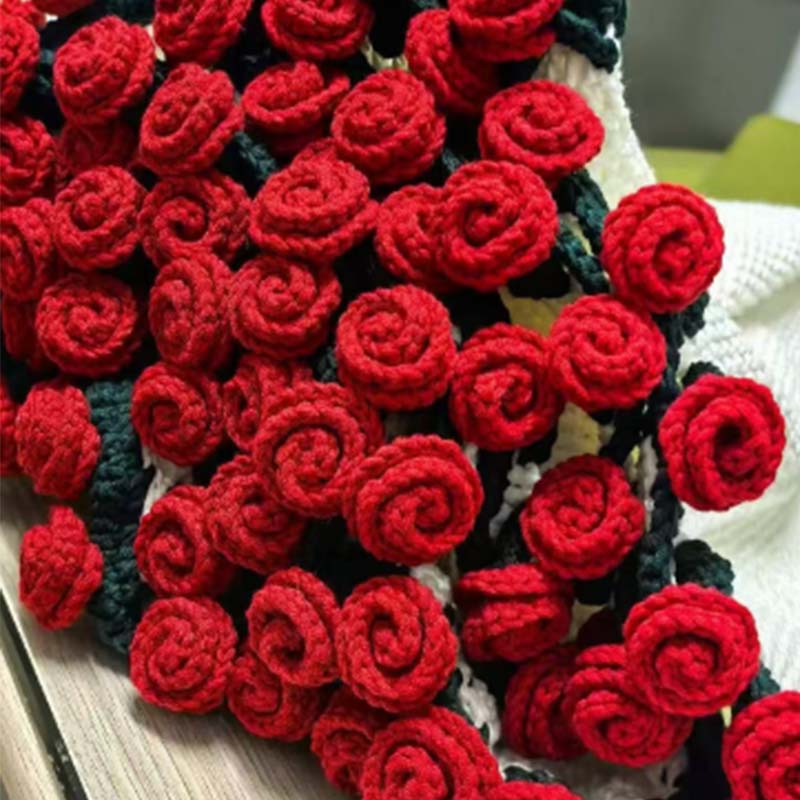 🎁2025 Nouveaux produits💐Couverture bouquet au crochet