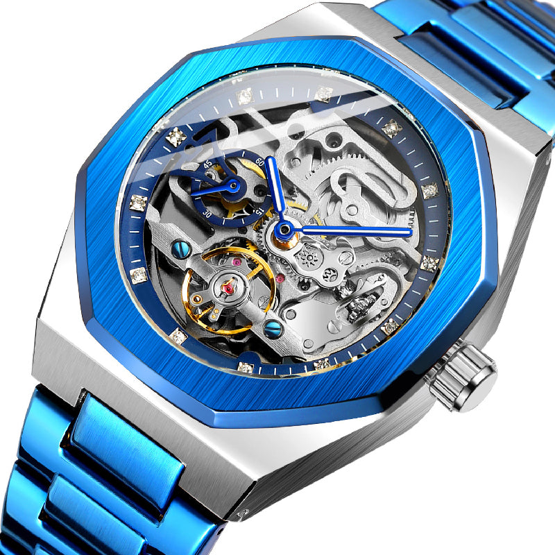 ⌚Spécial limité dans le temps🔥Montre mécanique de luxe squelette pour hommes(🔥55% de réduction)