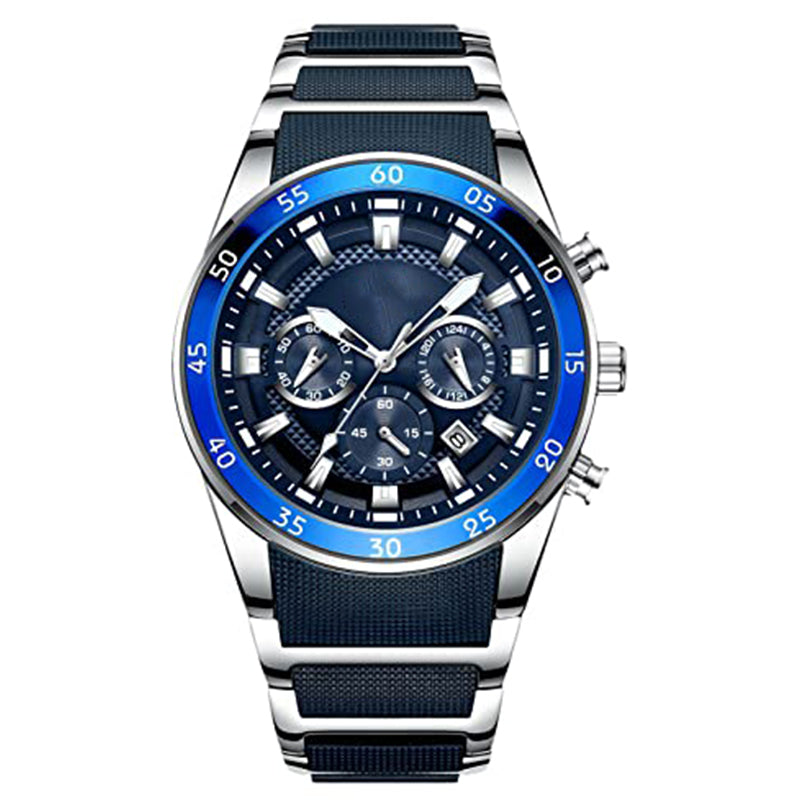 ⌚Remise de 55% de la valeur🔥Montre à quartz multifonctionnelle étanche pour hommes