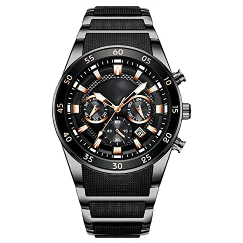 ⌚Remise de 55% de la valeur🔥Montre à quartz multifonctionnelle étanche pour hommes