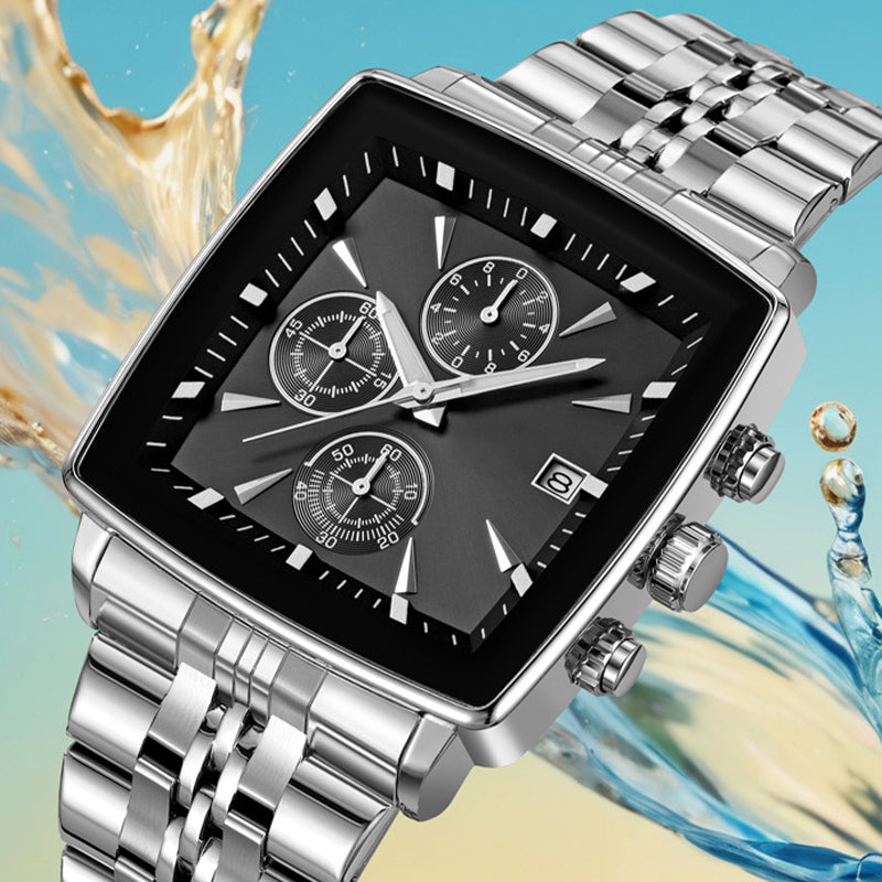 ⌚55% de réduction🔥Montre à quartz multifonctionnelle étanche pour hommes