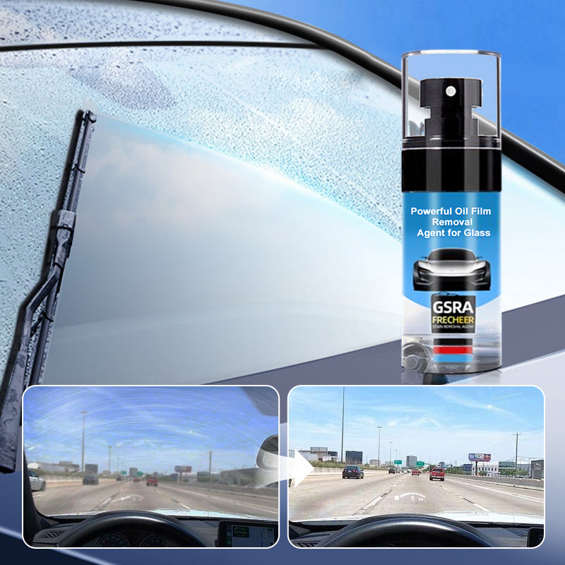 🔥50% de réduction🚗Puissant agent d'élimination des pellicules d'huile pour le verre