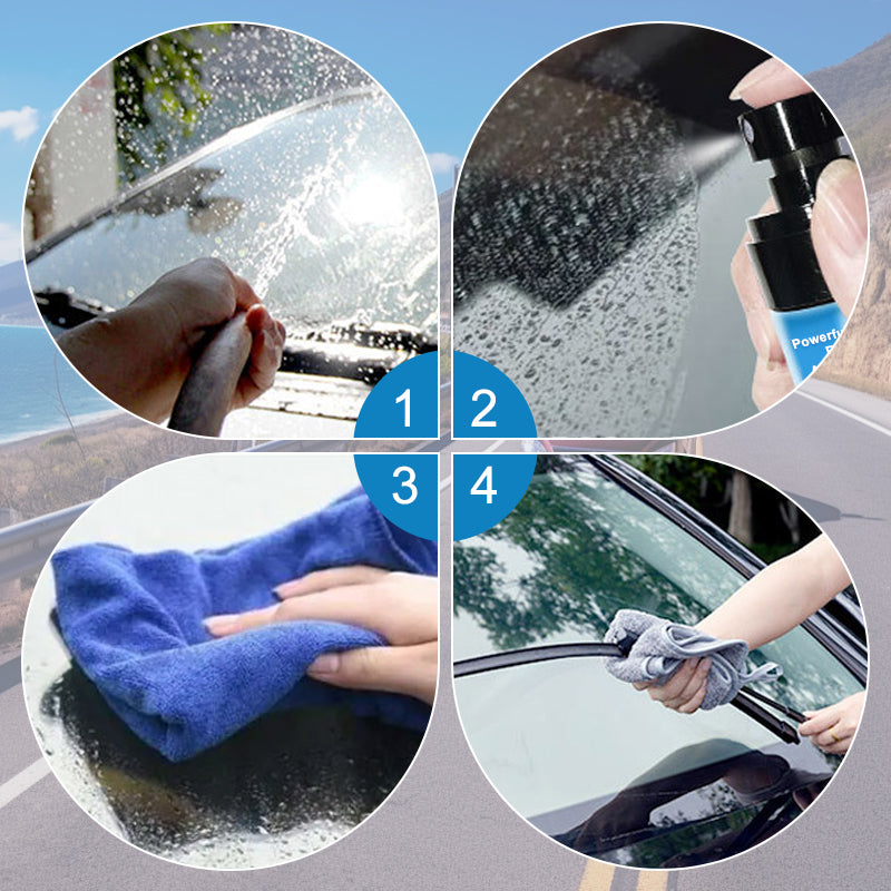 🔥50% de réduction🚗Puissant agent d'élimination des pellicules d'huile pour le verre