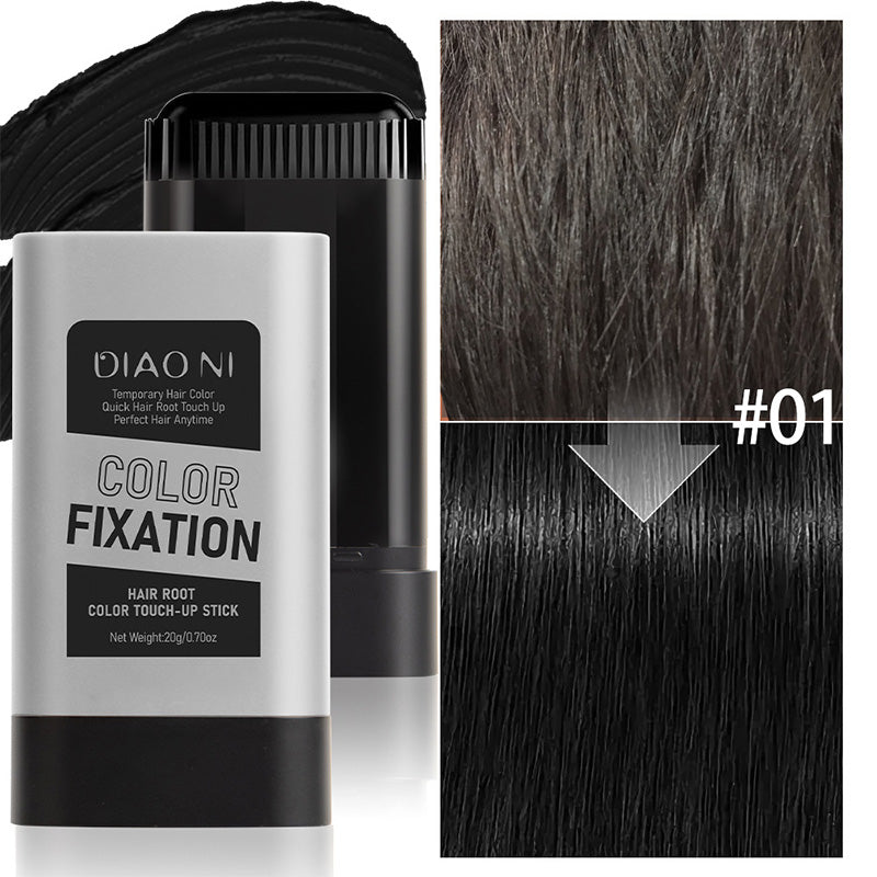 ✨Nouveaux bâtons de teinture capillaire 2025 - Couvre les cheveux gris et la barbe (🔥50 % de réduction)