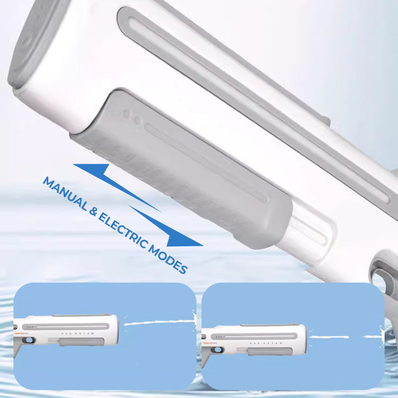 🔫55% de réduction💧Pistolet à Eau Électrique à Longue Portée avec LED pour Enfants et Adultes