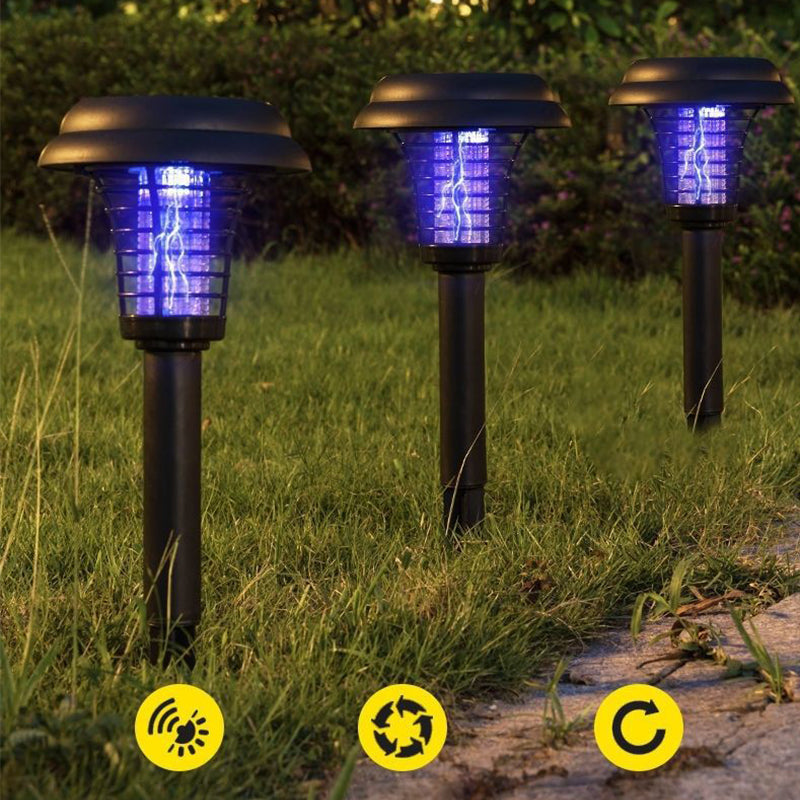 🔥été - Meilleur prix🔥Lampe solaire anti-moustiques sur piquet(🚀55% de réduction)