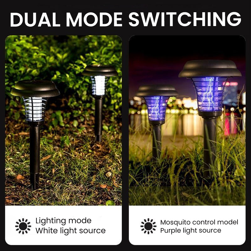 🔥été - Meilleur prix🔥Lampe solaire anti-moustiques sur piquet(🚀55% de réduction)