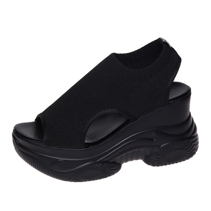 đ„2025 SpĂ©cial Ă©tĂ©đ„Sandales compensĂ©es Ă bout ouvert pour femmes