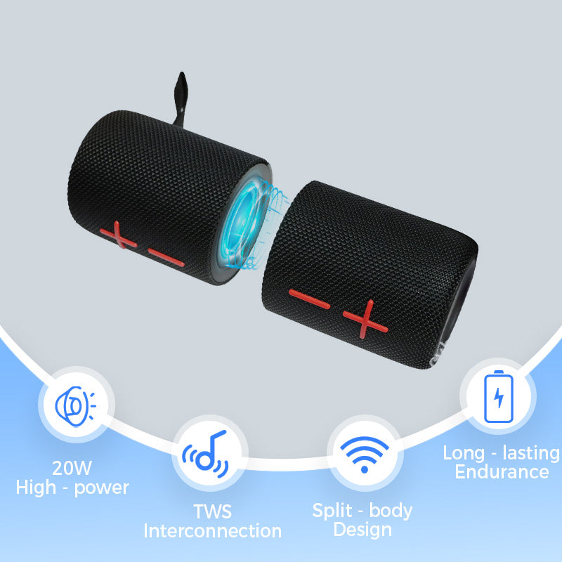 🎹Nouveaux articles - 55 % de réduction🎶Enceinte Bluetooth magnétique séparable 2 en 1