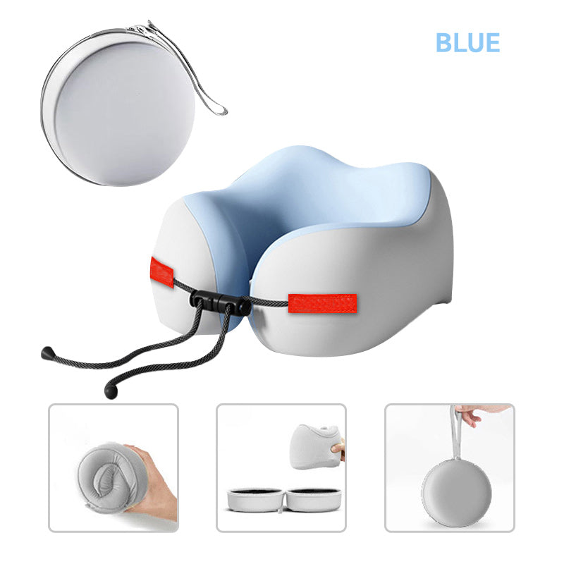 🔥Grande vente - 55 % de réduction🔥Oreiller de voyage en mousse à mémoire de forme en U💤
