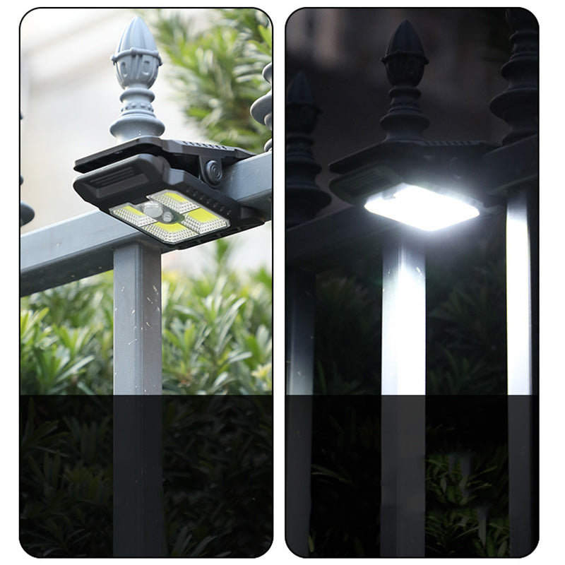 🌿 Lampe solaire à pince avec détecteur de mouvement – 2 achetées, 1 offerte ! Idéale pour votre jardin, votre balcon et votre terrasse ! 🏡✨