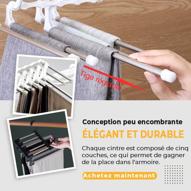 ✨55 % DE RÉDUCTION✨Cintre-Pantalon Multifonctionnel