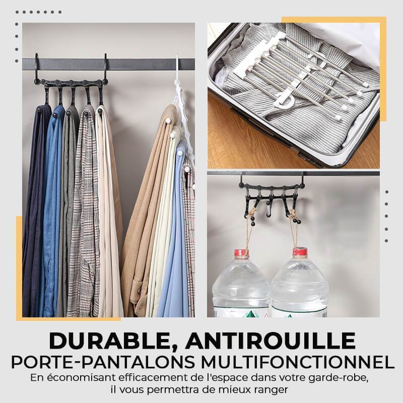 ✨55 % DE RÉDUCTION✨Cintre-Pantalon Multifonctionnel