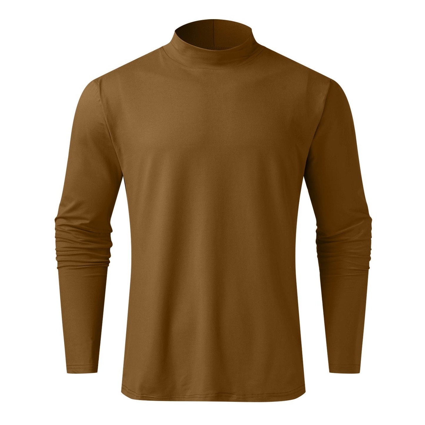 🔥55% de réduction🔥T-shirt à manches longues et col montant pour hommes