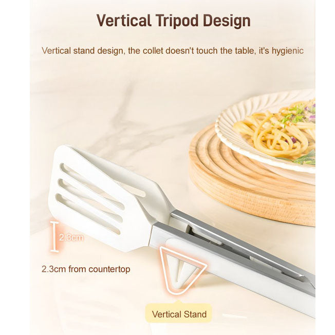 Pince de cuisine antidérapante en silicone
