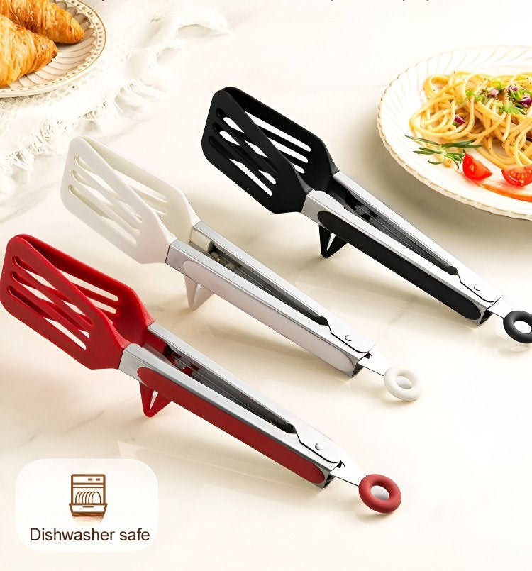 Pince de cuisine antidérapante en silicone